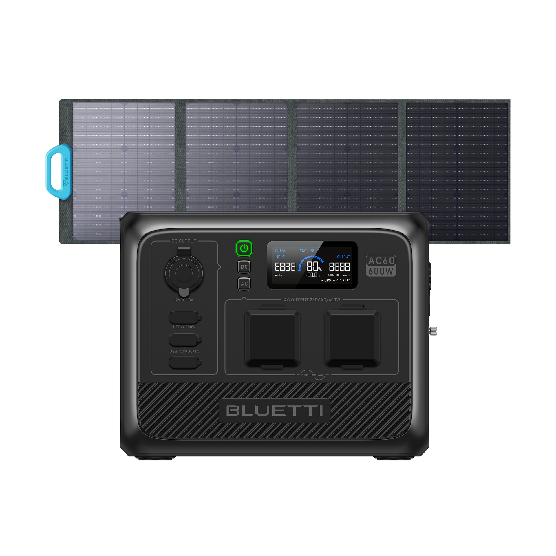 BLUETTI AC60 Portable Power Station | 600W 403Wh